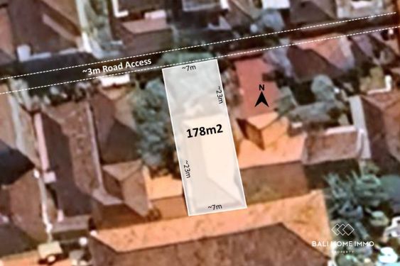 Image 1 from 1.7 are land for sale walking distance to Sanur Beach