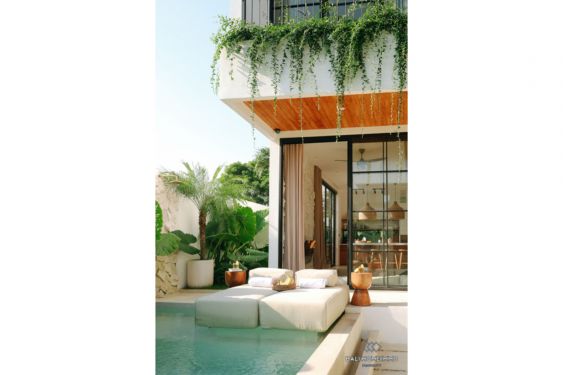 Image 1 from Villa 2 Kamar Baru untuk Disewakan Tahunan di Tepi Pantai Pererenan Bali