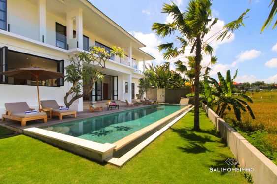 Image 1 from Ricefield view 4 bedroom villa with garden for rent in Berawa