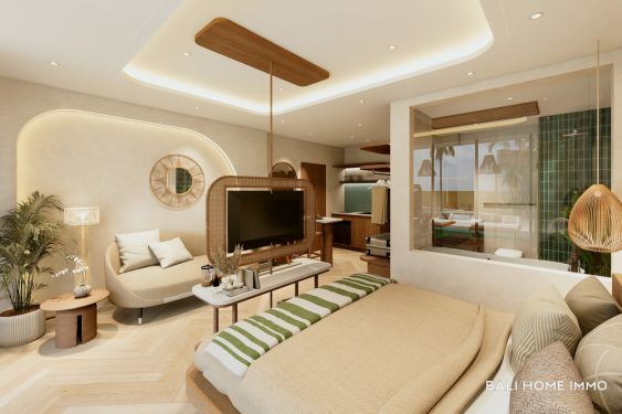Image 1 from APPARTEMENT 1 CHAMBRE SUR PLAN AVEC VUE MER À VENDRE À BINGIN PRÈS DE LA PLAGE DE CEMONGKAK