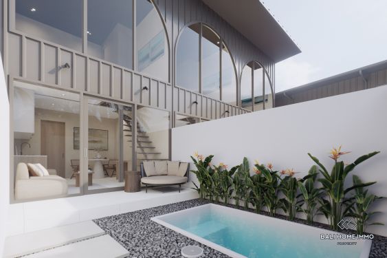 Image 1 from Villa 1 kamar off-plan dijual hak sewa di Bali Canggu Babakan
