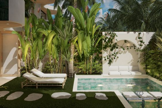 Image 2 from VILLA SUR PLAN 1 CHAMBRE AVEC VUE OCÉAN À VENDRE À ULUWATU PRÈS DE LA PLAGE D'ALILA