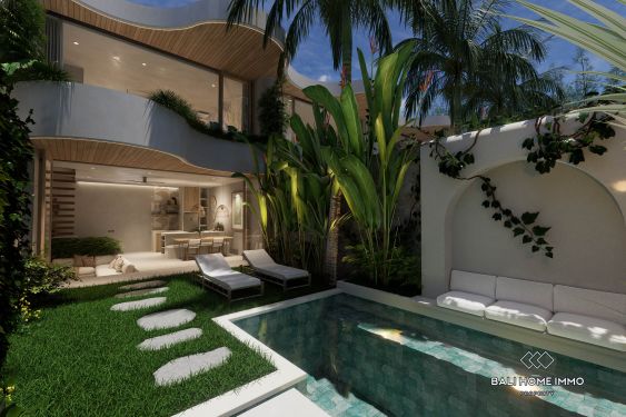 Image 1 from VILLA SUR PLAN 1 CHAMBRE AVEC VUE OCÉAN À VENDRE À ULUWATU PRÈS DE LA PLAGE D'ALILA