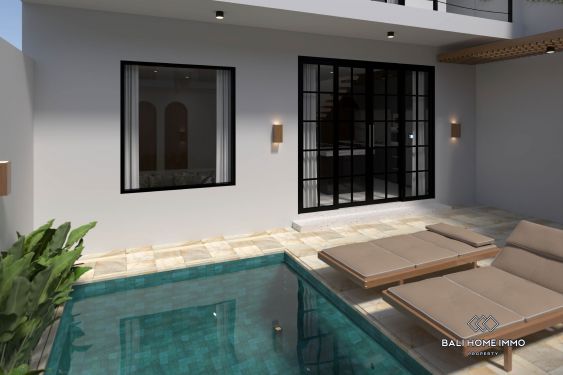 Image 3 from Villa Minimalis Modern 2 Kamar Off-plan Dijual di Padonan Canggu
