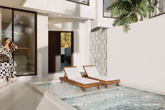 Image 2 from Dijual Villa Modern 2 Kamar Off Plan berpemandangan sawah di Tepi Pantai Cemagi