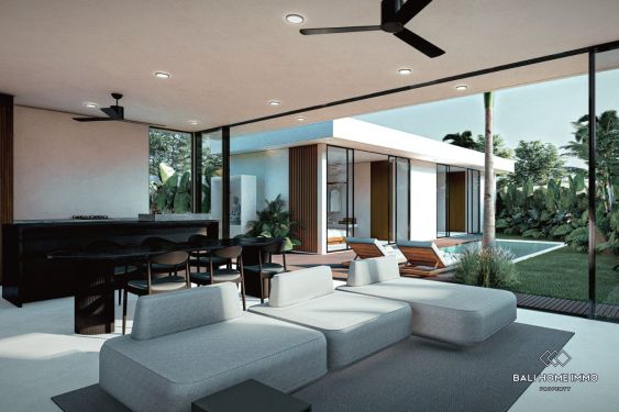 Image 3 from Villa de 2 chambres sur plan à vendre en location à Bali Kerobokan