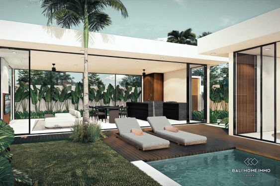 Image 2 from Villa de 2 chambres sur plan à vendre en location à Bali Kerobokan