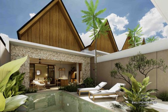 Image 2 from Dijual villa 2 kamar off-plan dengan hak sewa di Kerobokan