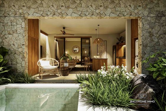 Image 3 from Dijual villa 2 kamar off-plan dengan hak sewa di Kerobokan