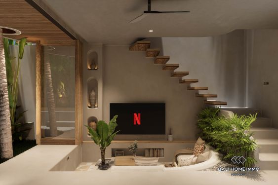Image 3 from VILLA 2 KAMAR OFF PLAN BERPEMANDANGAN SAWAH DIJUAL DI ULUWATU DEKAT PANTAI ALILA