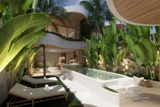Image 1 from VILLA 2 KAMAR OFF PLAN BERPEMANDANGAN SAWAH DIJUAL DI ULUWATU DEKAT PANTAI ALILA