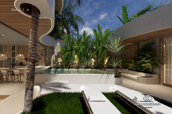 Image 2 from VILLA 2 KAMAR OFF PLAN BERPEMANDANGAN SAWAH DIJUAL DI ULUWATU DEKAT PANTAI ALILA