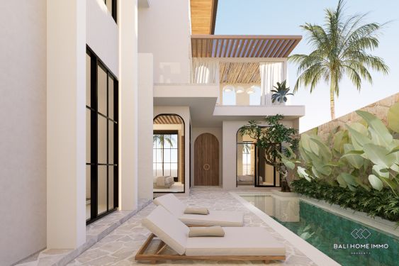 Image 1 from VILLA OFF-PLAN 3 KAMAR BERGAYA BOHEMIAN DENGAN PEMANDANGAN LAUT DIJUAL DEKAT PANTAI MELASTI DI BALI