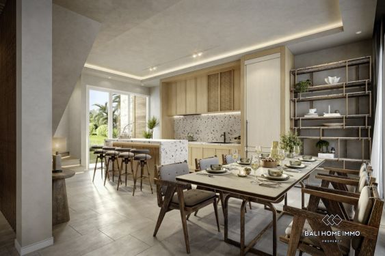 Image 2 from Villa de 4 chambres sur plan avec vue sur les rizières à vendre à Bali Canggu