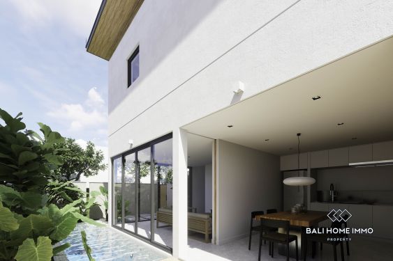 Image 1 from Villa minimaliste de 3 chambres avec vue sur l'océan, sur plan, à vendre à Pandawa