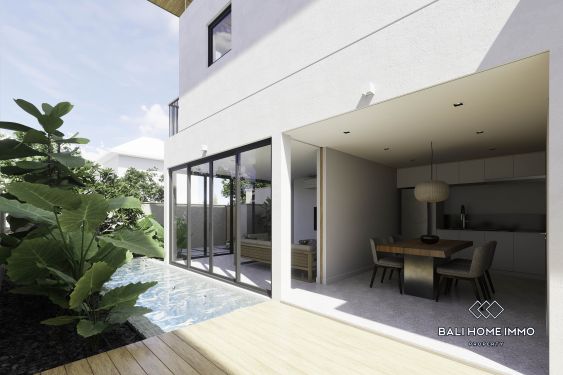 Image 2 from Villa minimaliste de 3 chambres avec vue sur l'océan, sur plan, à vendre à Pandawa
