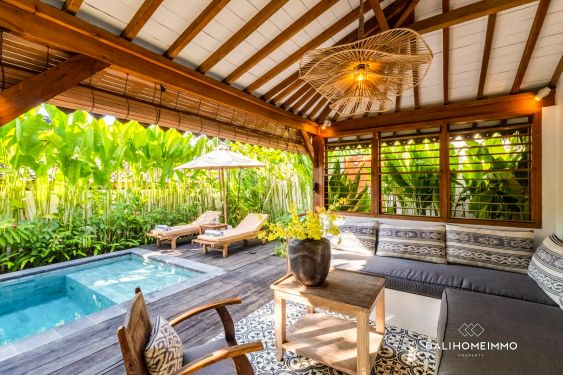 Image 3 from Serene Tropical 3 Bedroom Villa for rent in Canggu Babakan