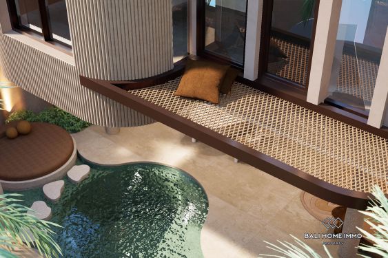 Image 2 from Villa de 2 chambres sur plan au design unique à vendre à Pererenan